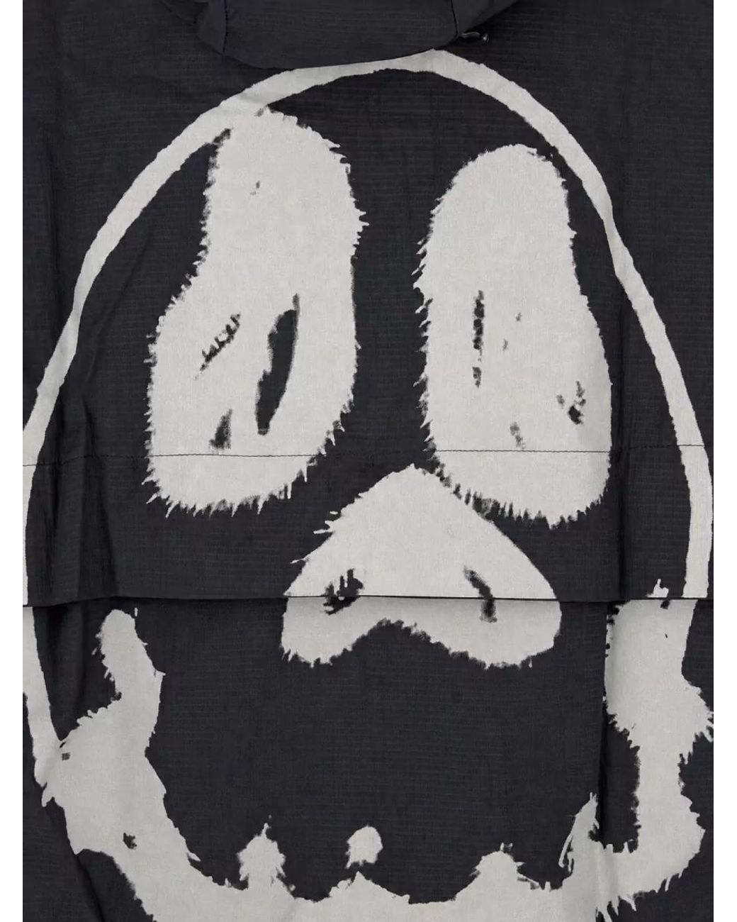 Y-3 Blue Nylon Raincoat for men