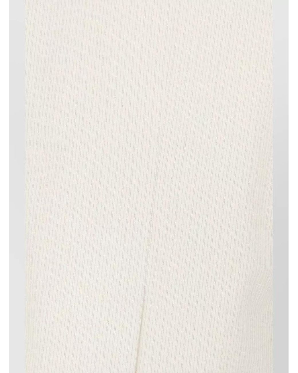 Dries Van Noten Natural Embroidered Cotton Linen Blazer