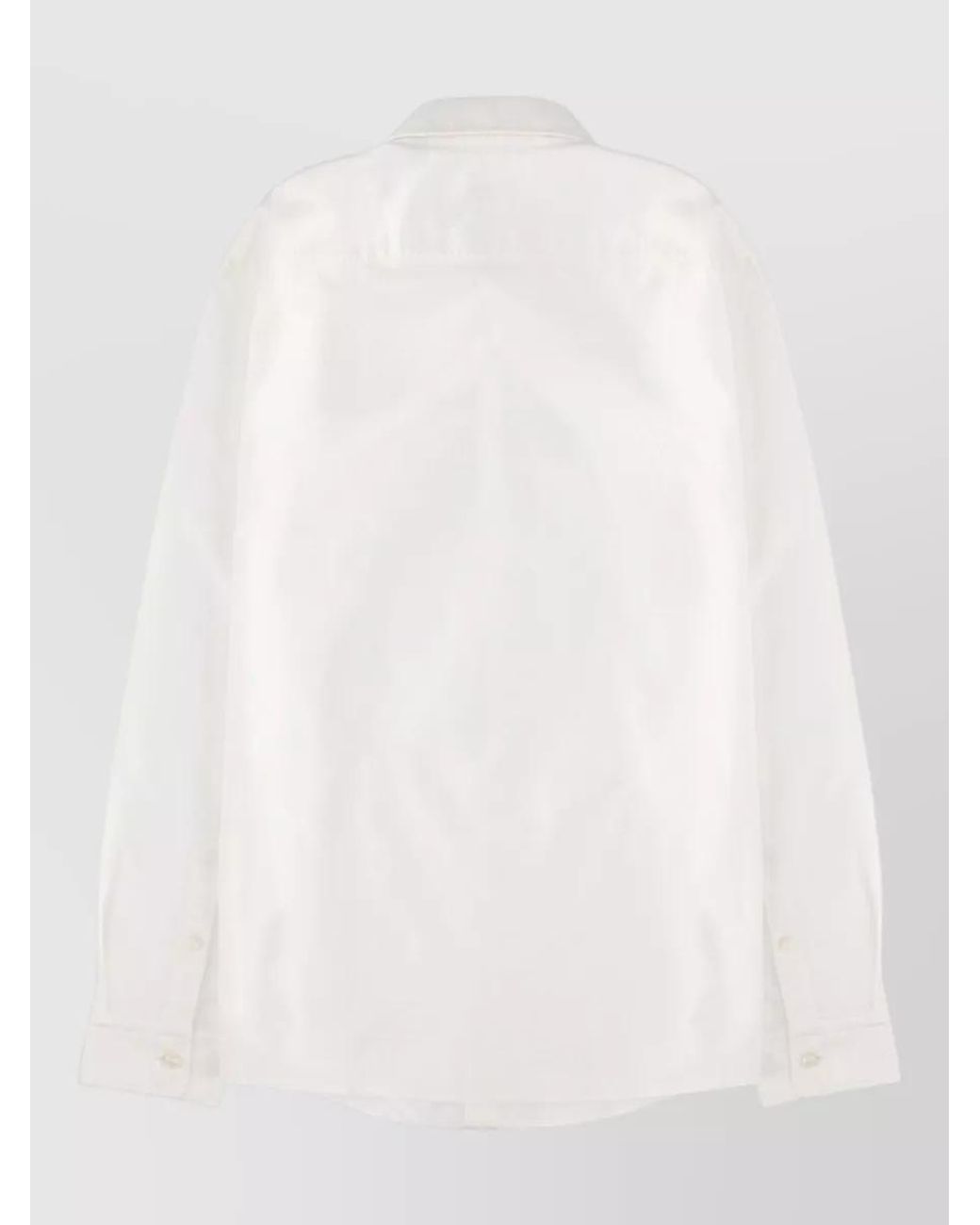 Boss White Silk Shirt for men