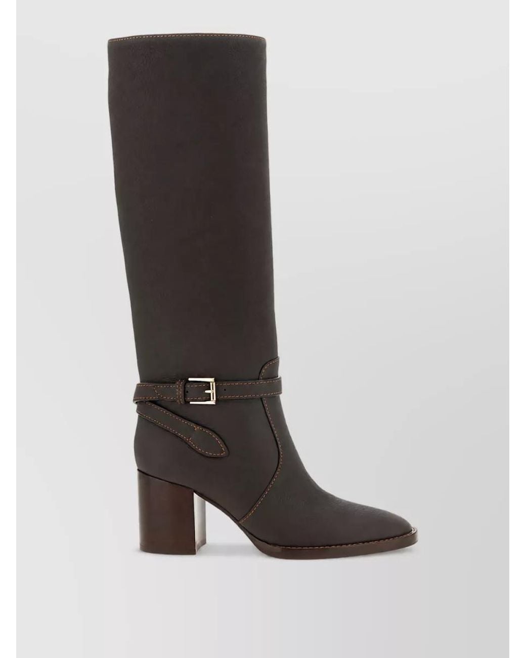 Gianvito Rossi Brown Leather High Boots