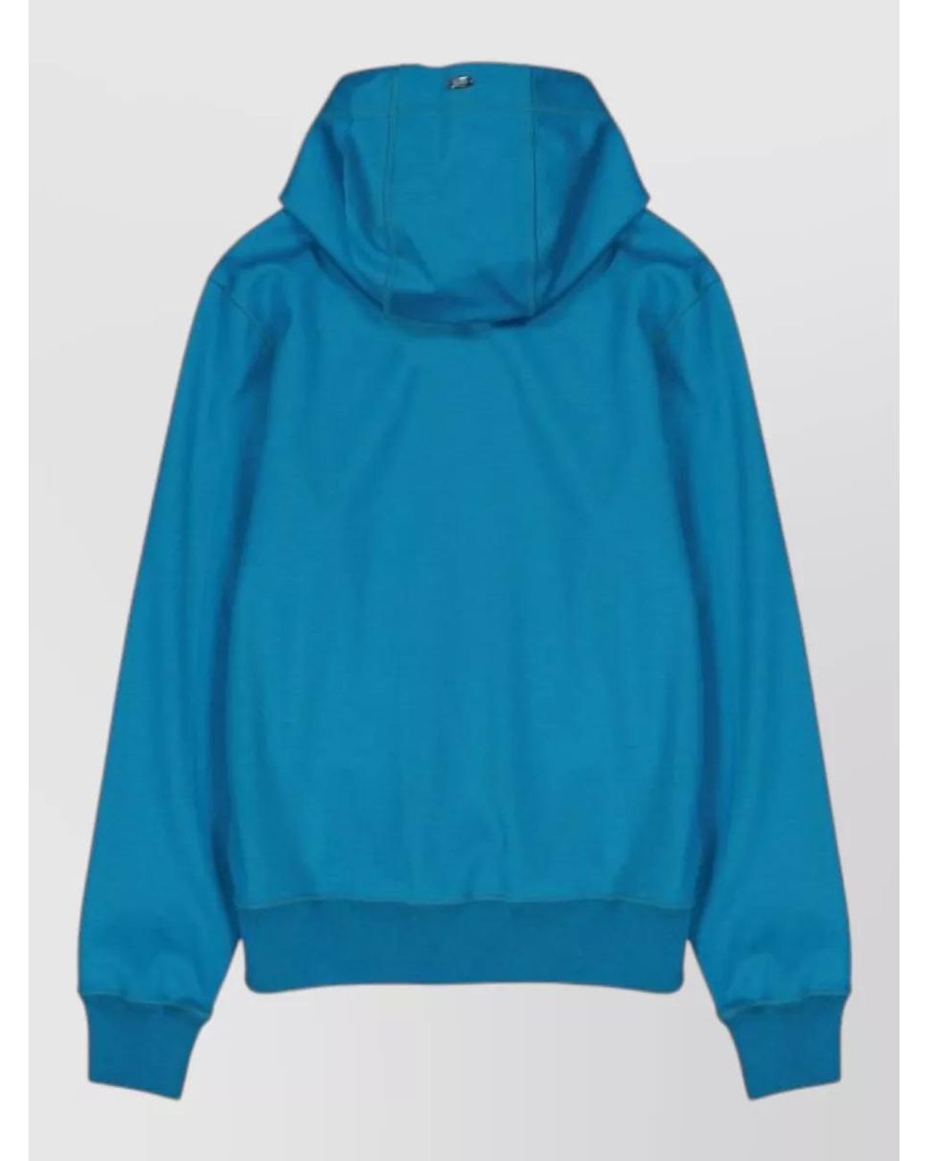 Herno Blue Polyester Hoodie for men