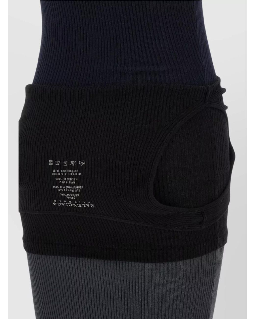 Balenciaga Blue 'Upside Down' Dress