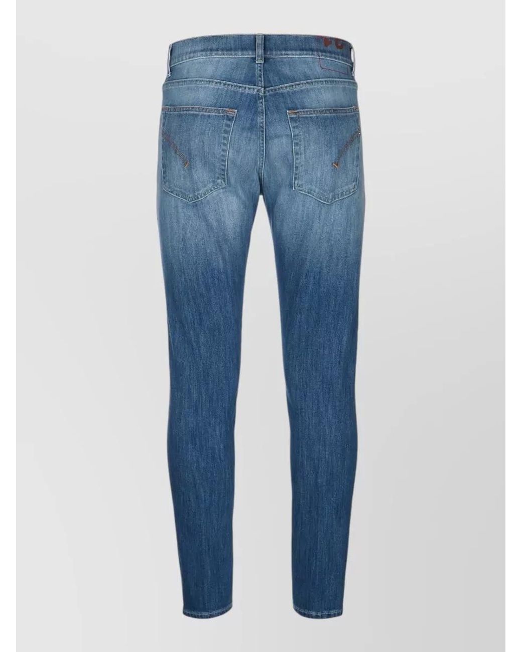 Dondup Blue Skinny Trousers for men
