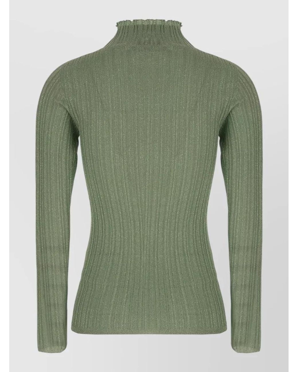 Fabiana Filippi Green Viscose Blend Sweatshirt