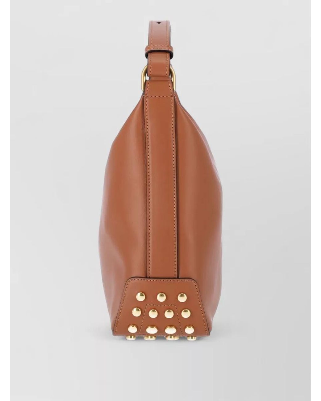 Tod's Brown Na Calf Leather Shoulder Bag