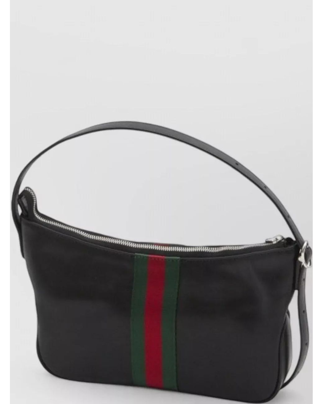 Gucci Black Leather Crossbody Bag for men