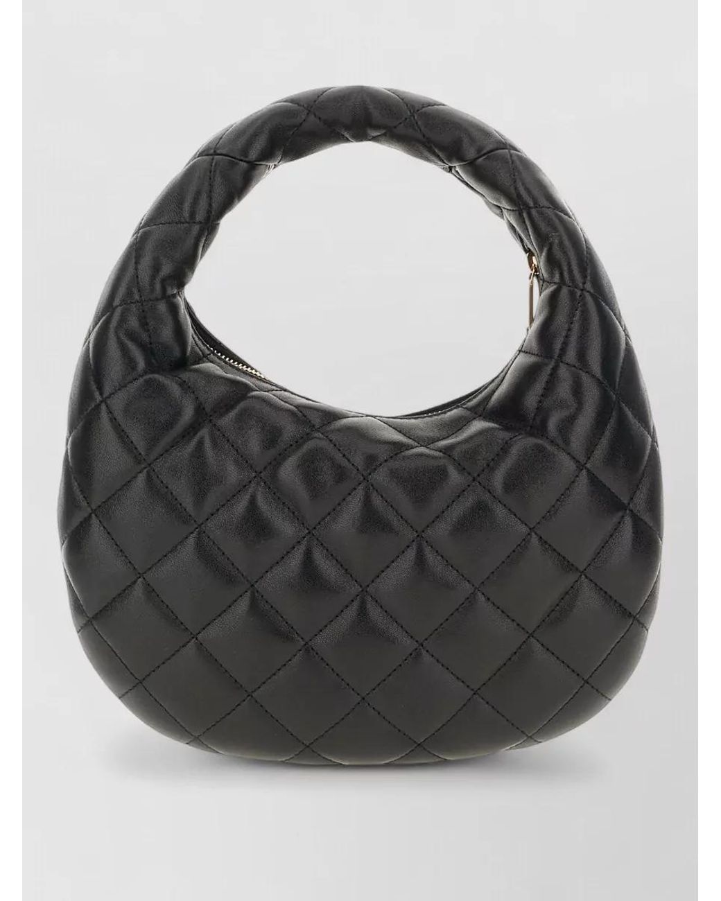 Saint Laurent Black Icarino Lamb Leather Shoulder Bag