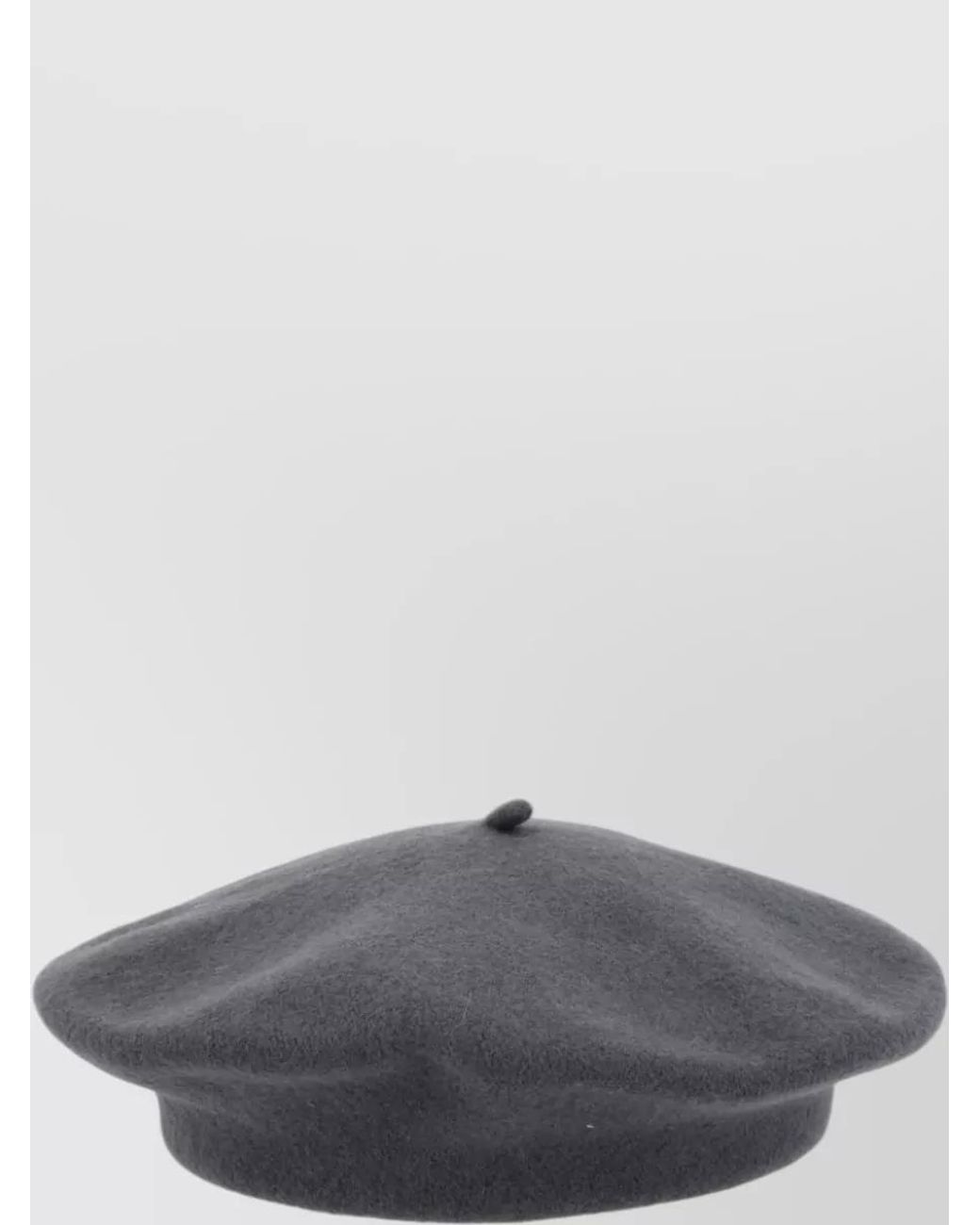 Maison Margiela Gray Wool Beret for men