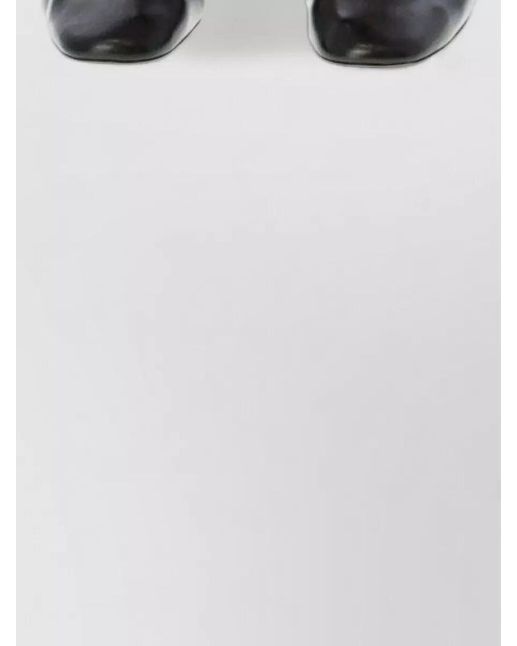 Acne White Satin Lace-Trim Midi Slip Dress