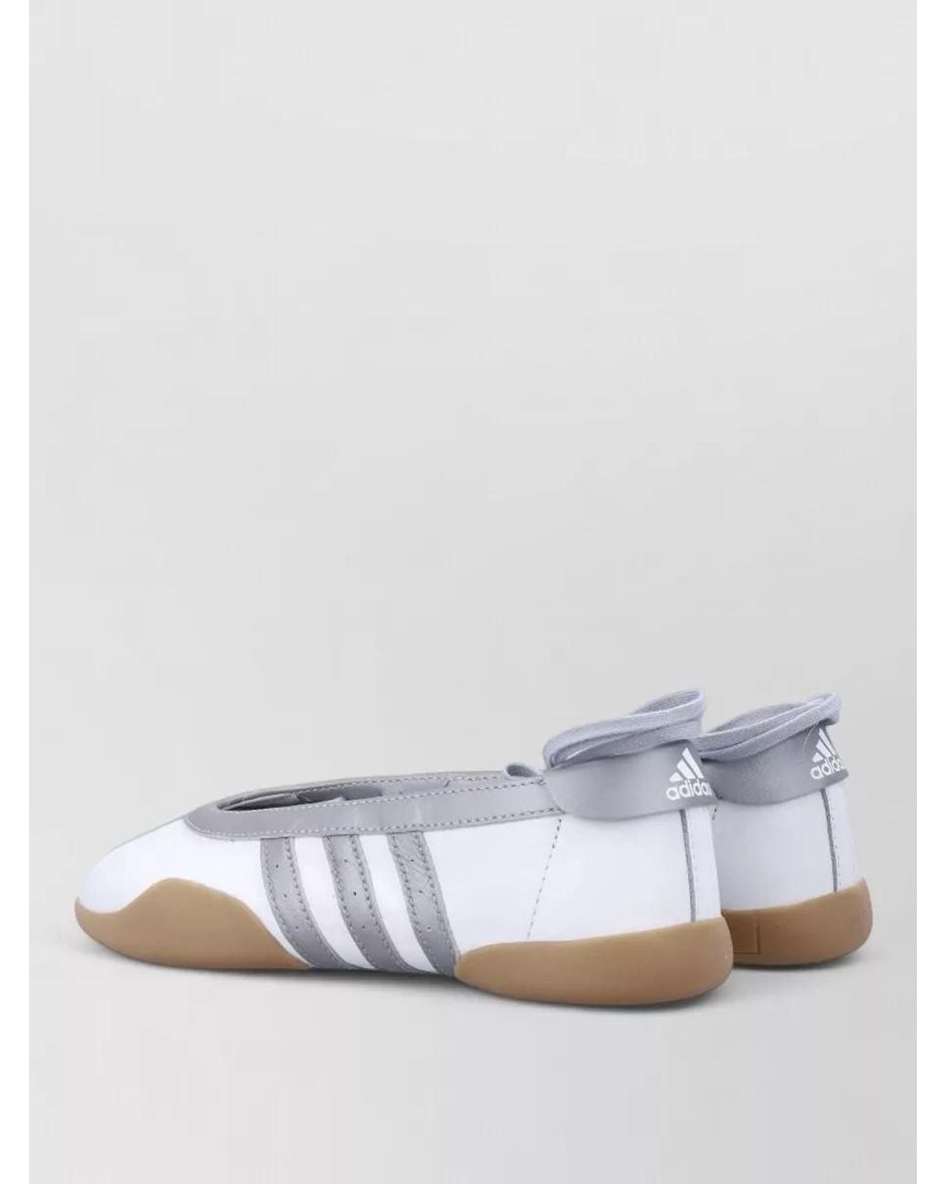 Adidas Originals White Leather Low-Top Sneakers
