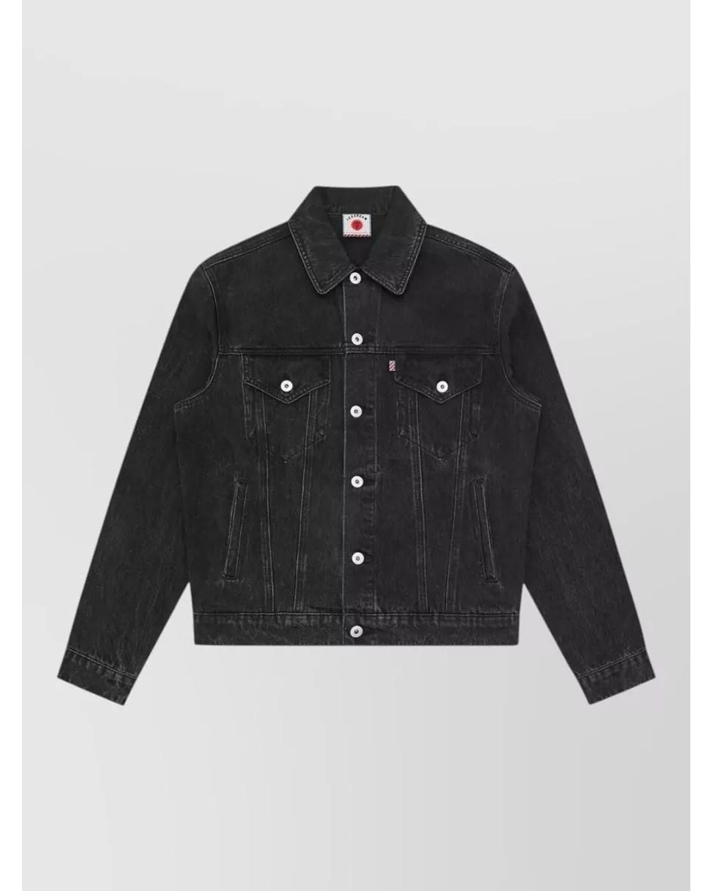 ICECREAM Black Denim Graphic Print Jacket for men