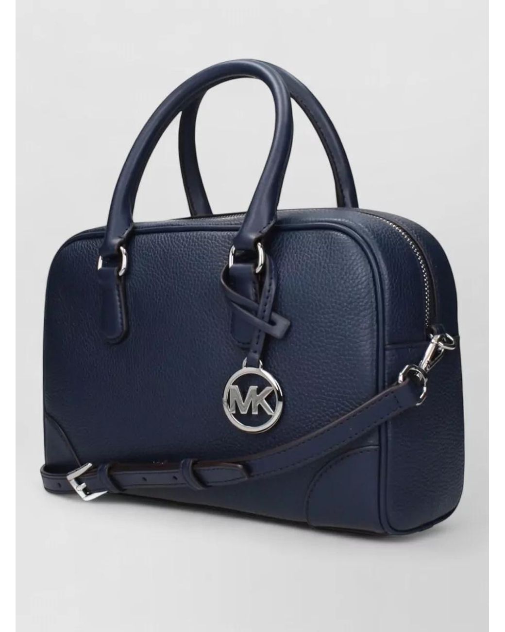 Michael Kors Blue Leather Shoulder Bag