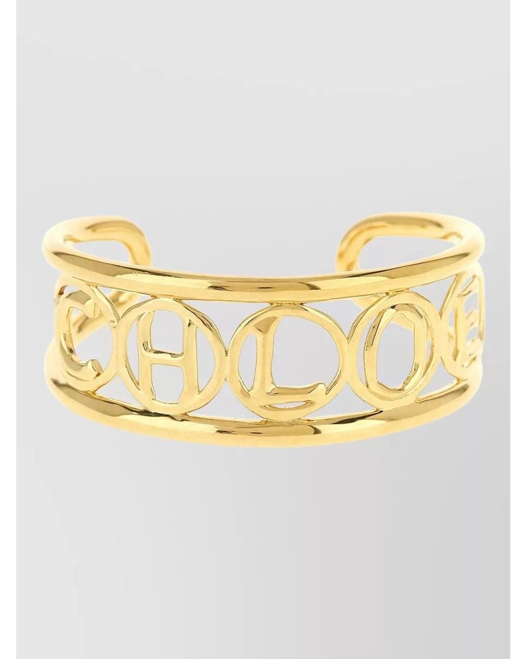 Chloé Metallic Metal Bracelet