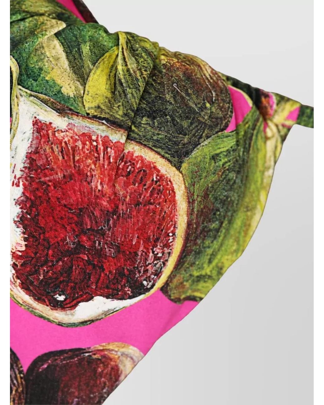 Dolce & Gabbana Pink Printed Bikini Top