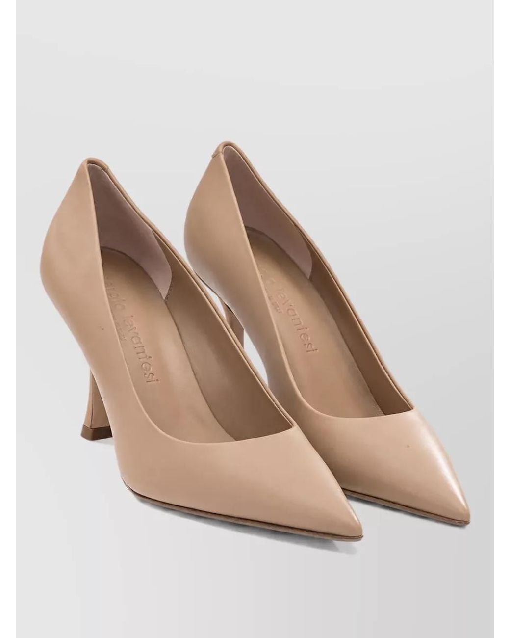 Sergio Levantesi Natural Leather Diva 80Mm Pumps