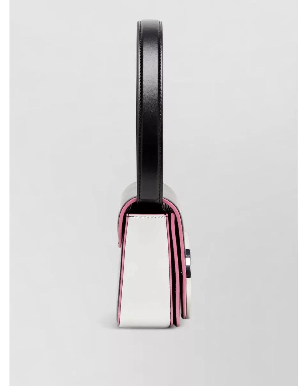 DIESEL Pink 1Dr Leather Shoulder Bag