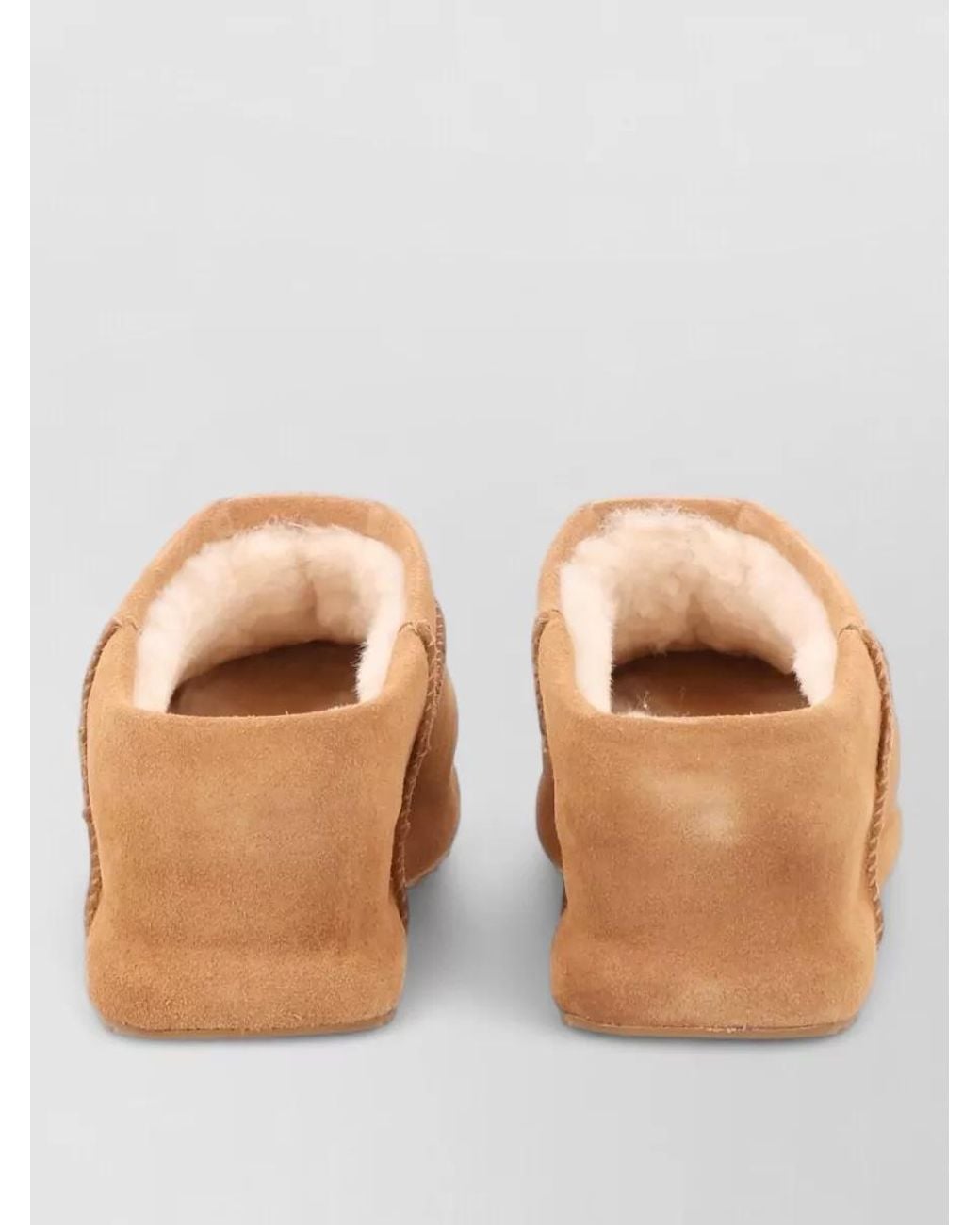 Ugg Orange Suede Leather Clogs