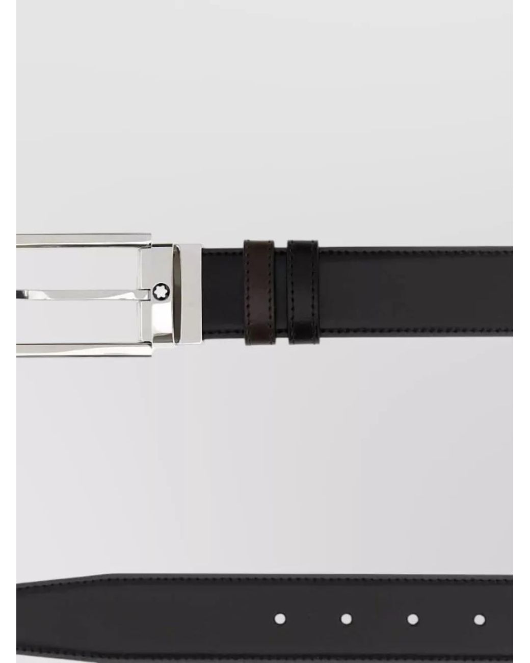 Montblanc Multicolor Leather Reversible Belt for men