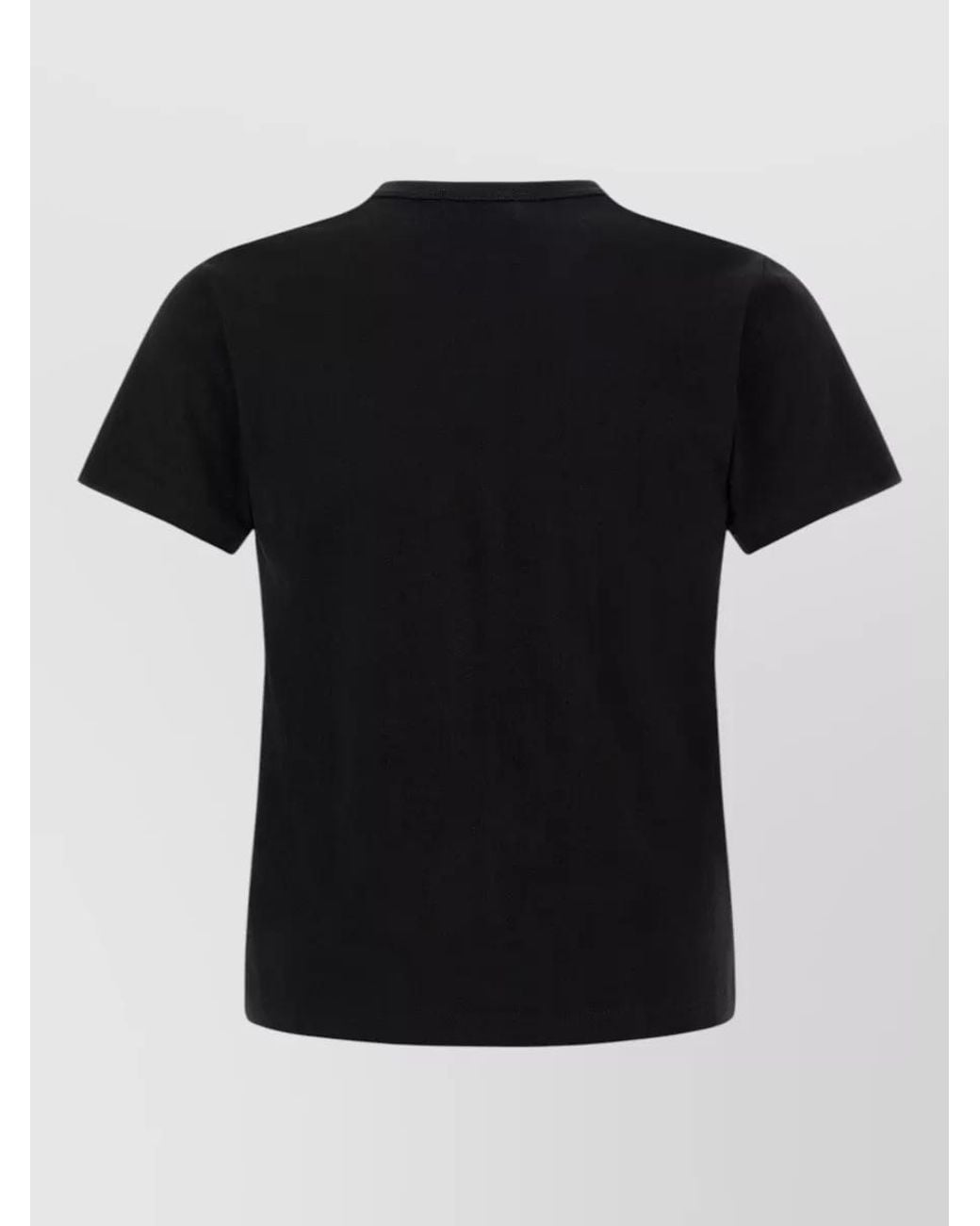 Comme des Garçons Black Cotton T-Shirt for men