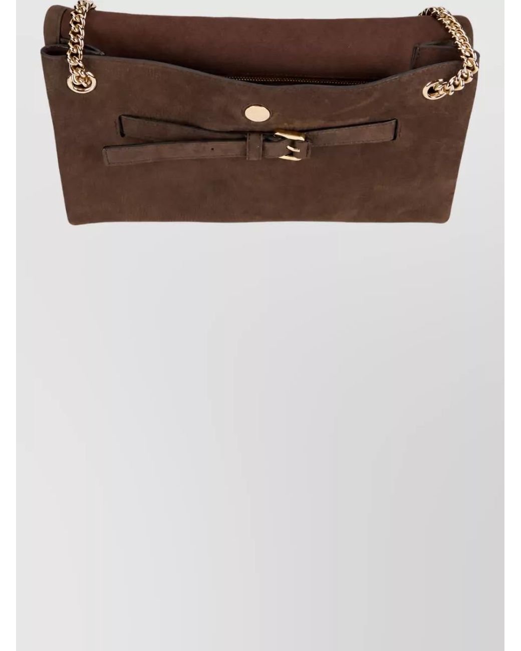Orciani Brown Leather Shoulder Bag