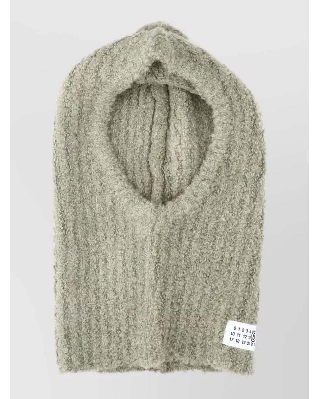 MM6 by Maison Margiela Green Knit Gloves