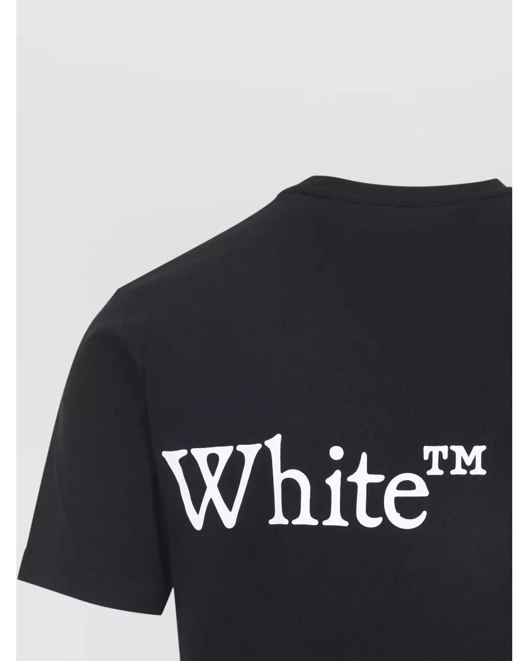 Off-White c/o Virgil Abloh Black Printed Regular-Fit Short-Sleeve T-Shirt for men