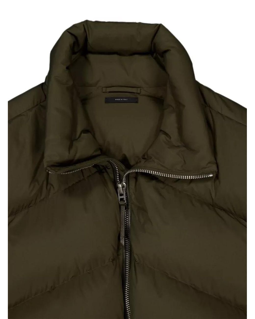 Tom Ford Green Down Puffer Jacket for men