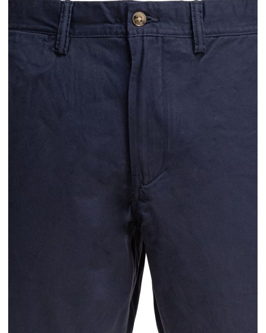 Polo Ralph Lauren Blue Straight-Fit Chino Shorts for men