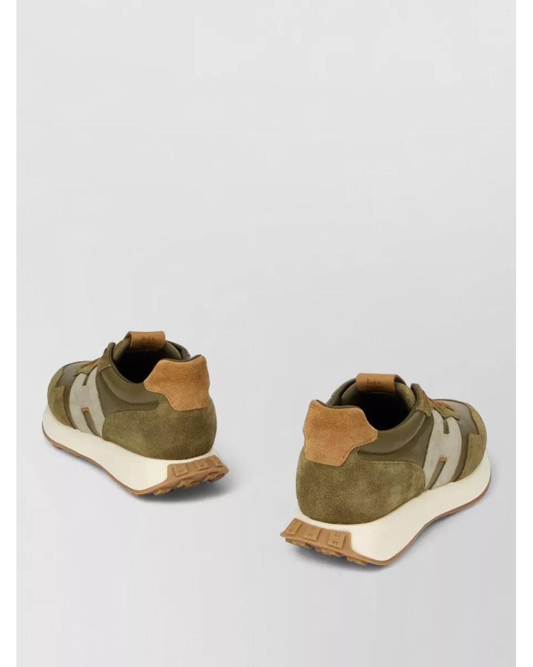 Hogan Multicolor Leather Low-Top Sneakers for men