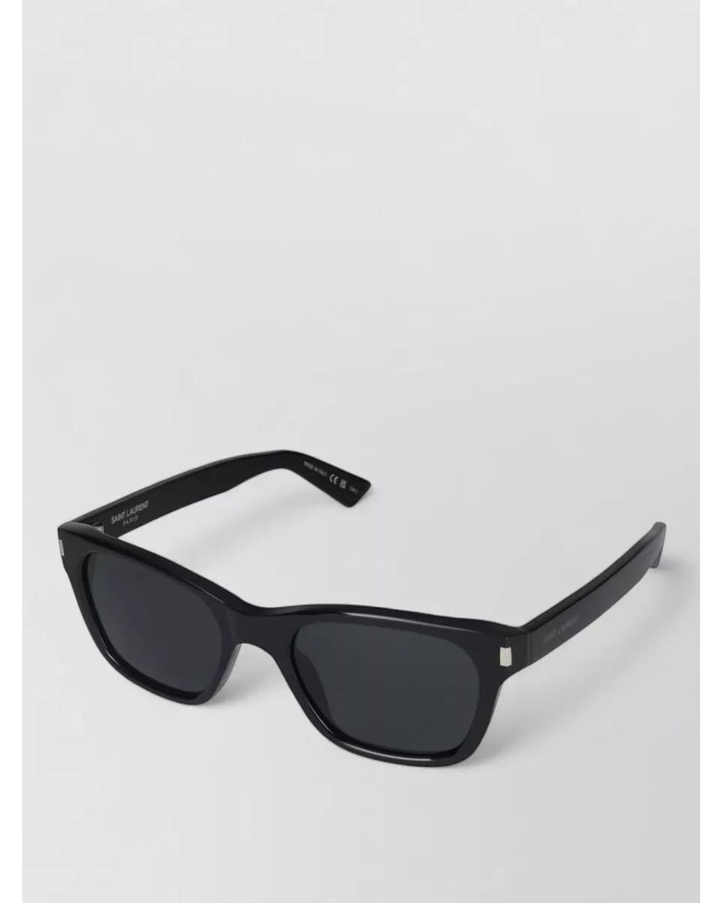 Saint Laurent Black Acetate Sunglasses