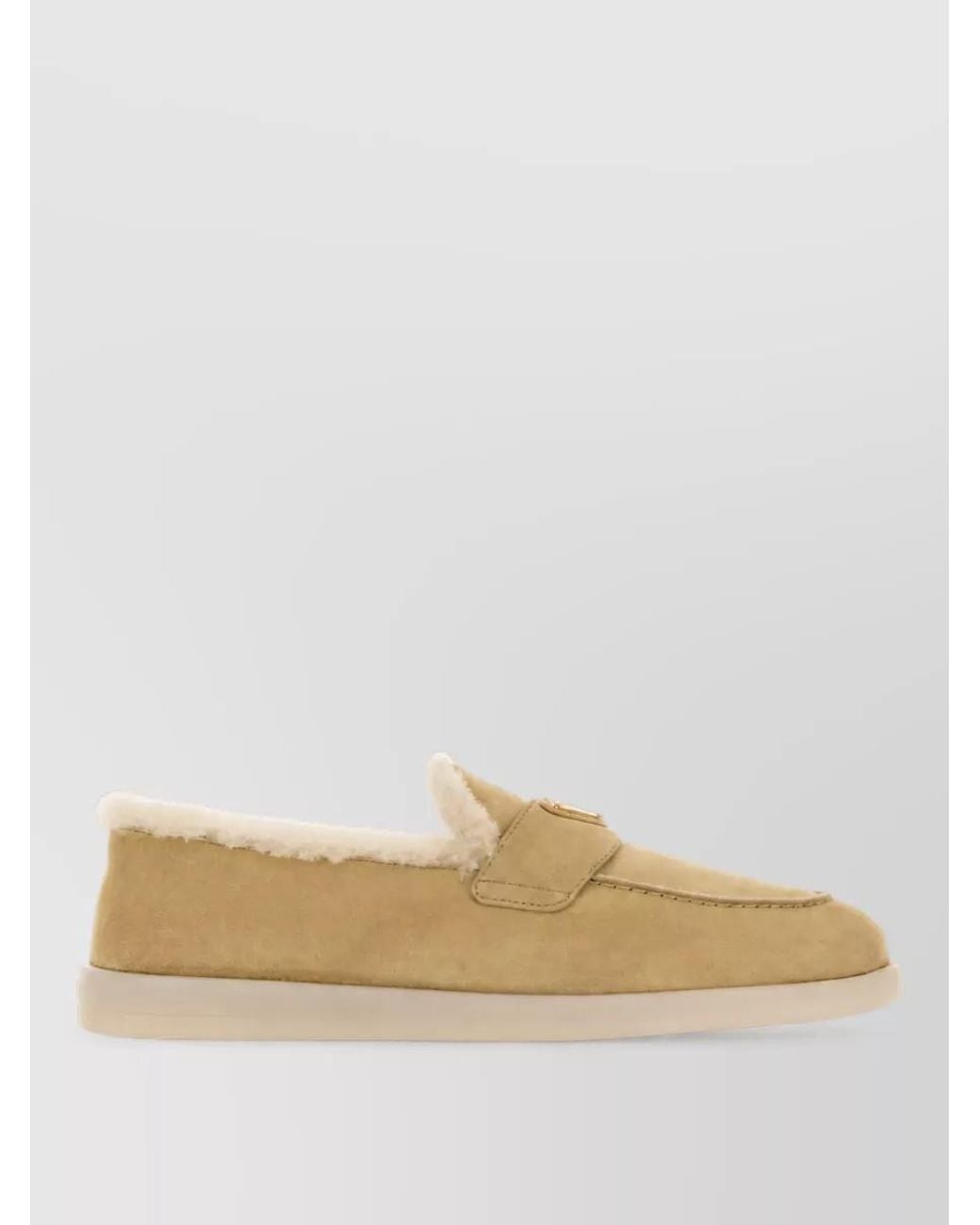 Prada Multicolor Suede Leather Loafers