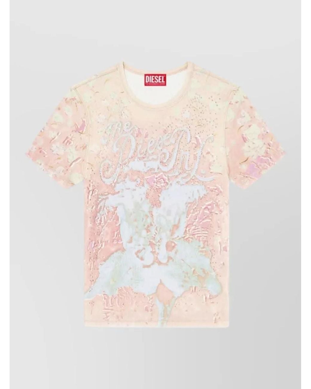 DIESEL Pink T-Shirt
