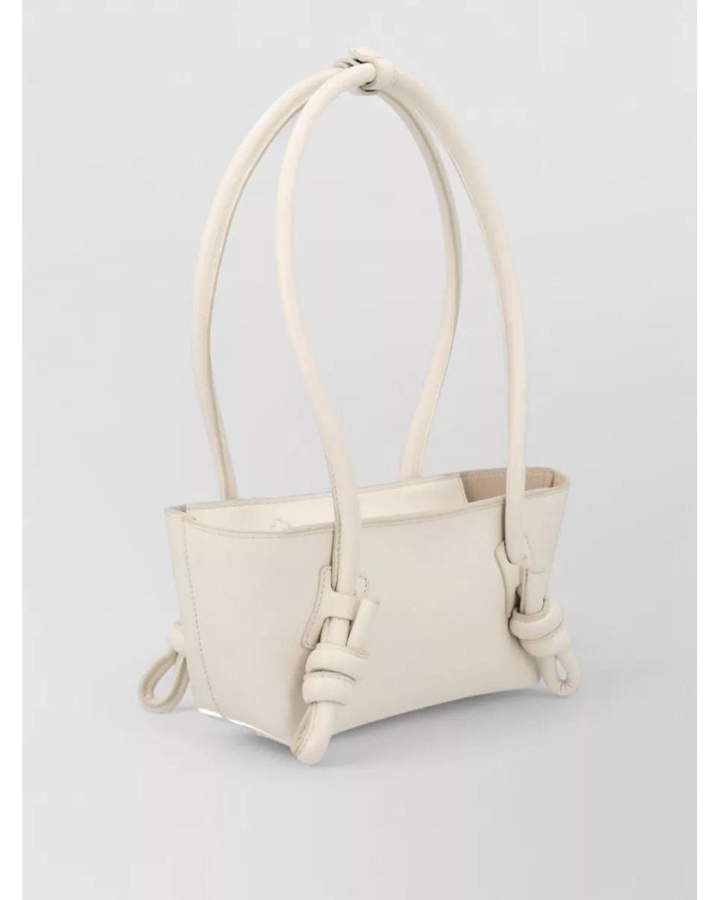 Hereu Natural Mini Fleca Rectangular Bag Double Handles