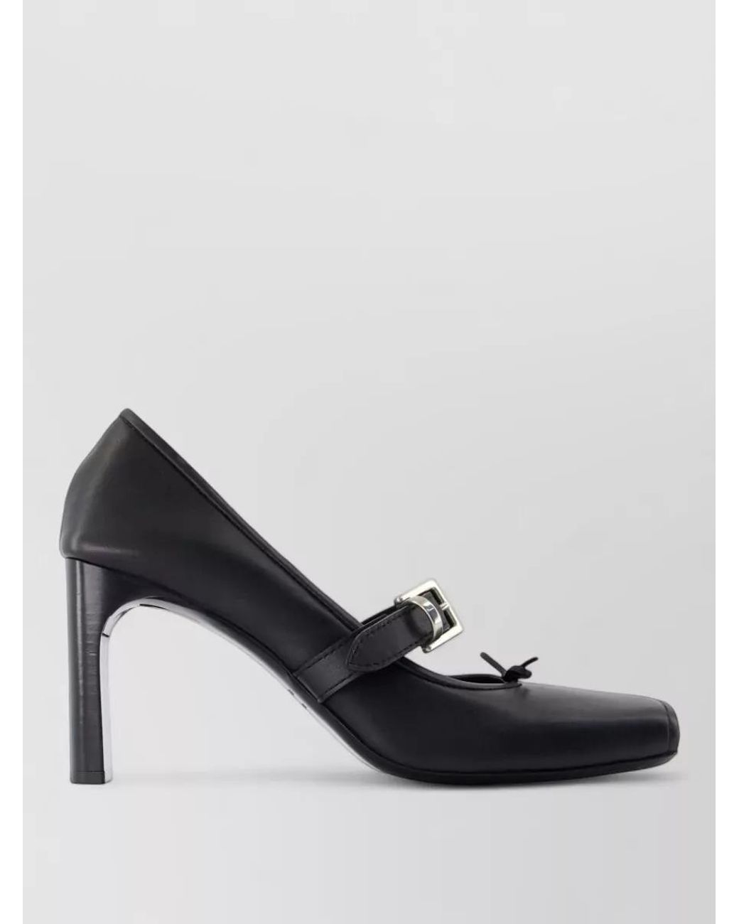 Balenciaga Black Leather Pumps