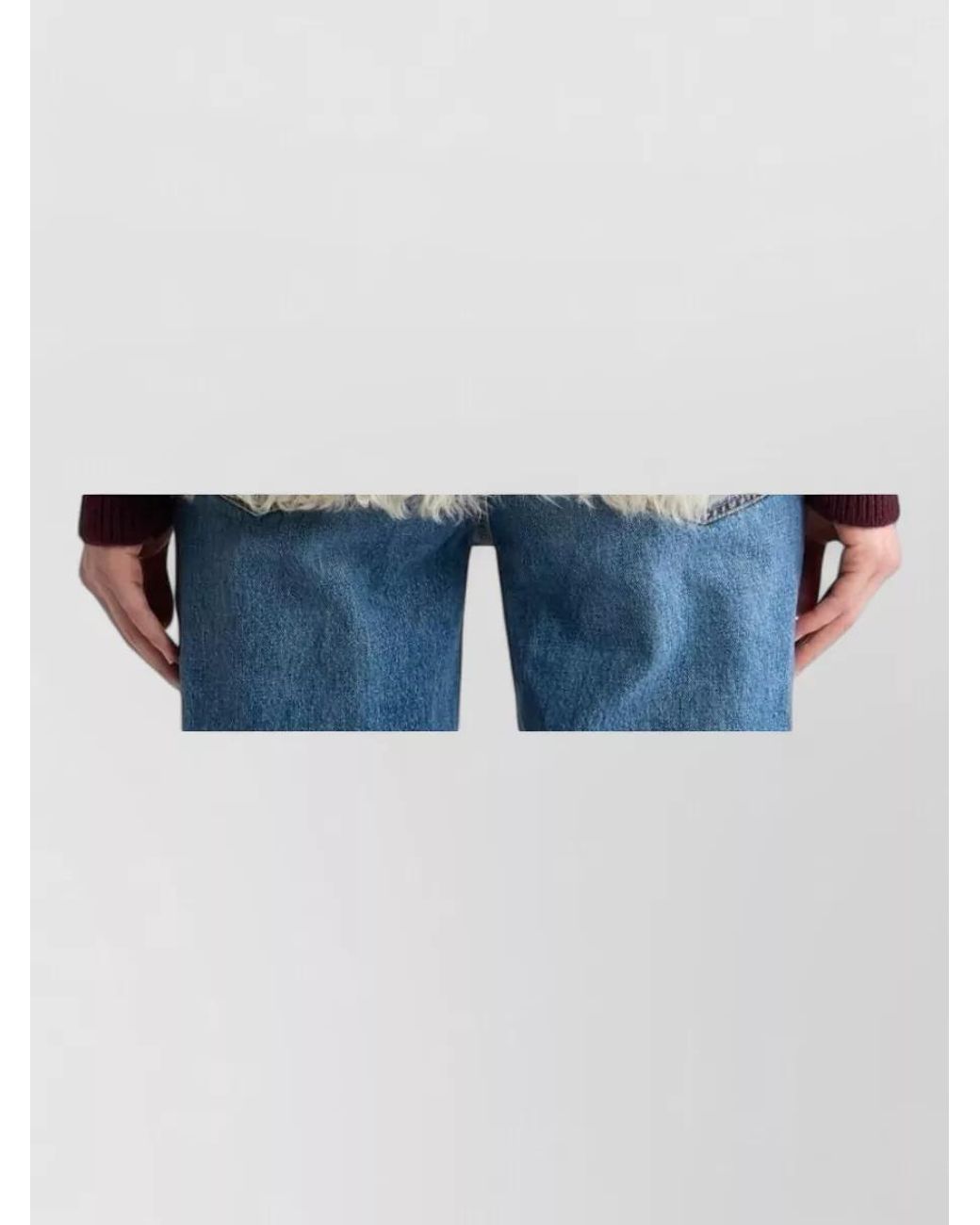 Etro Natural Shearling Embroidered Vest