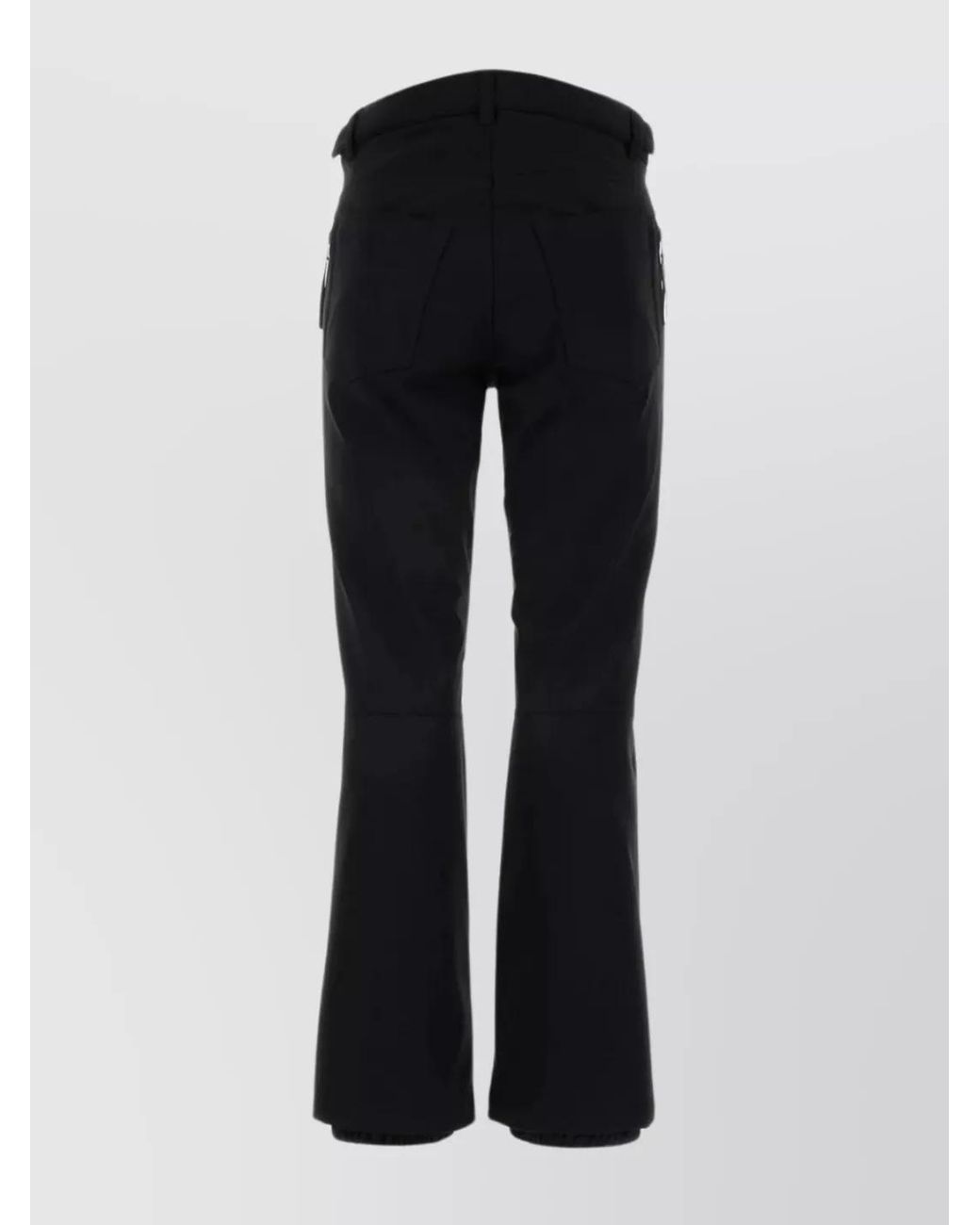 Balenciaga Black Stretch Nylon Flared Ski Trousers