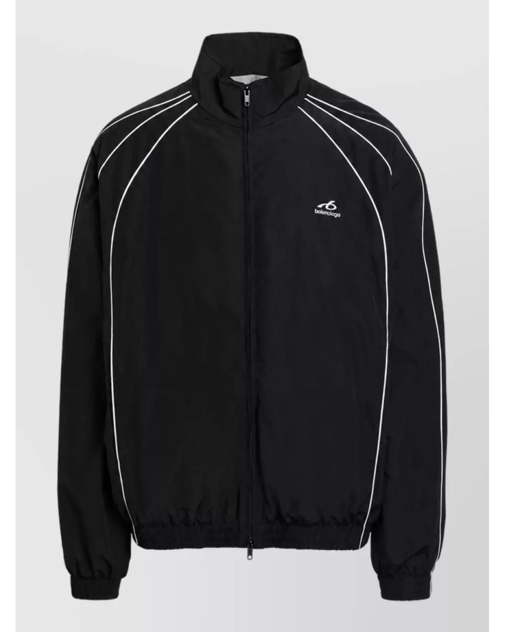 Balenciaga Black Cotton Lightweight Jacket for men