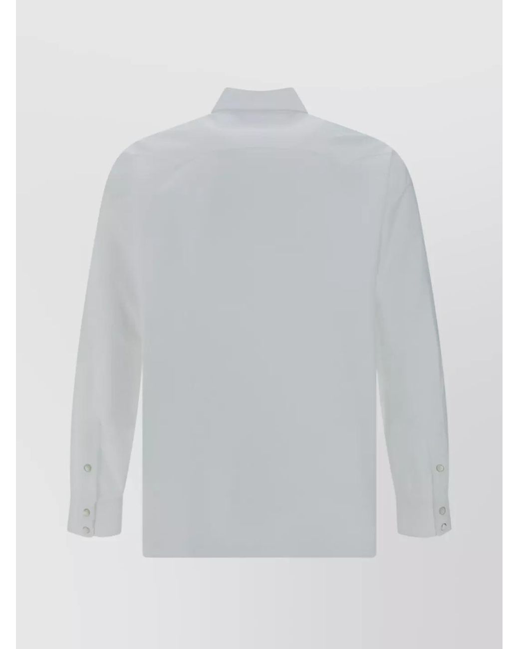 Palm Angels White Cotton Shirt for men