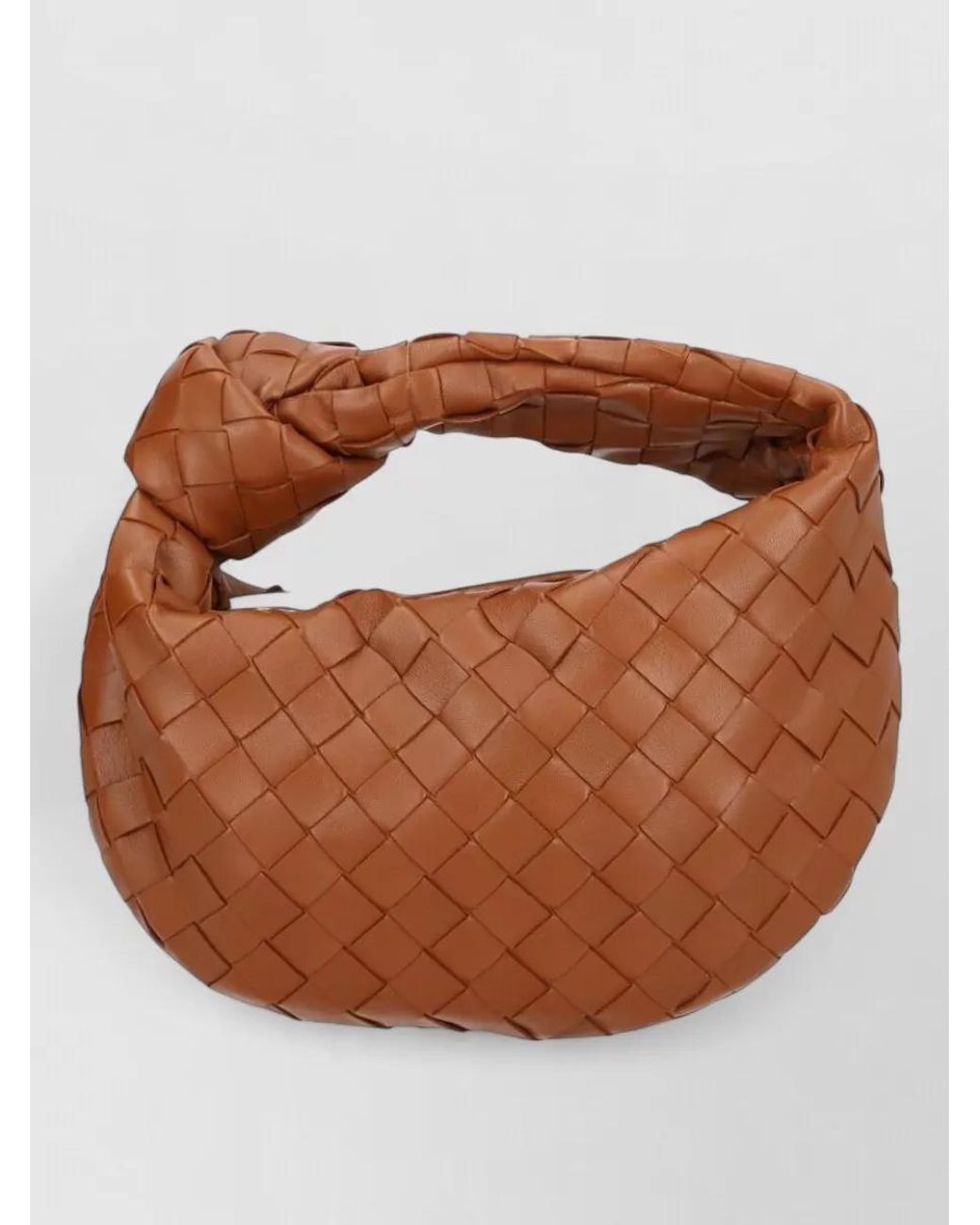 Bottega Veneta Brown Jodie Mini Leather Shoulder Bag