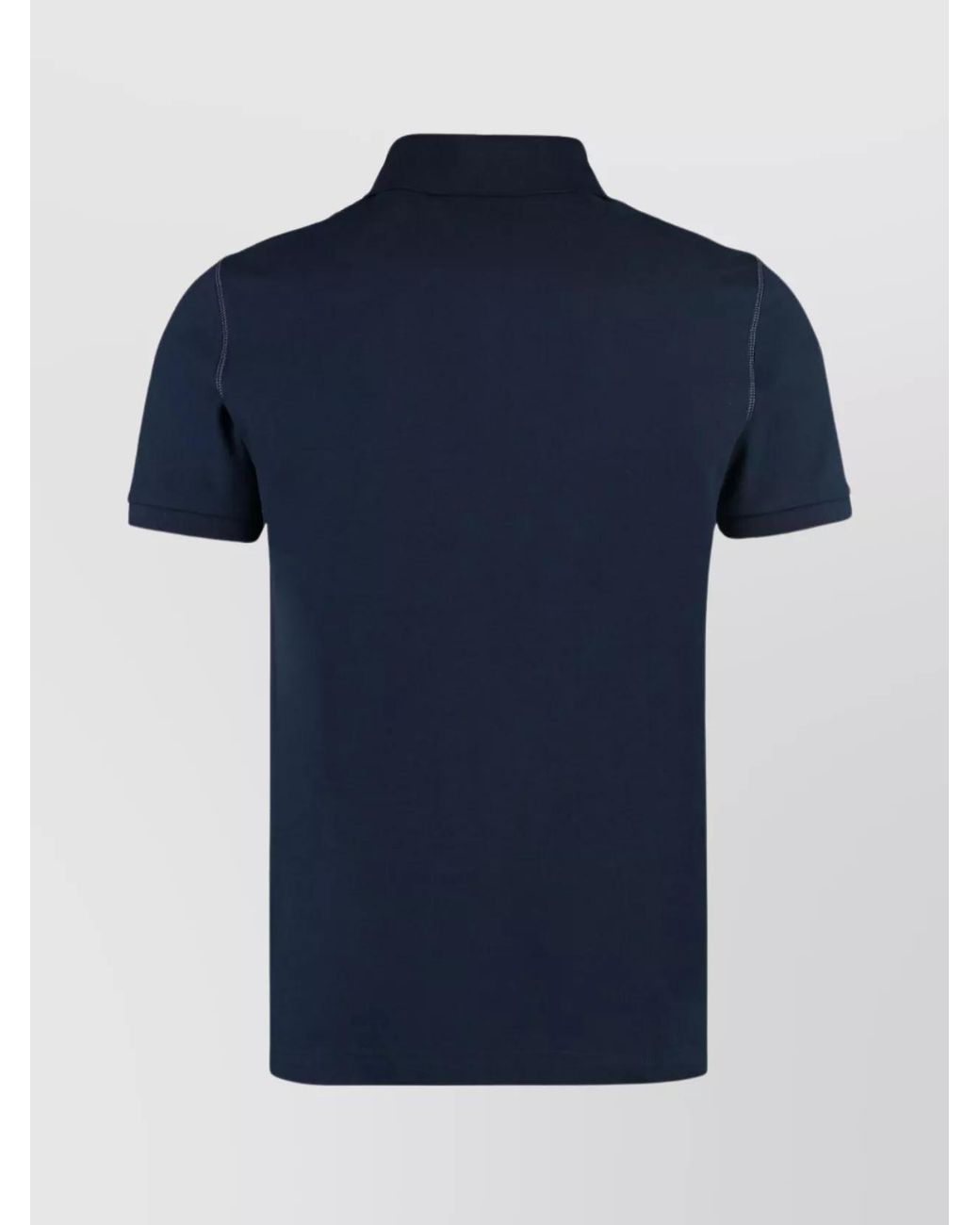 Dolce & Gabbana Blue Polo Shirt Cotton Short Sleeves for men