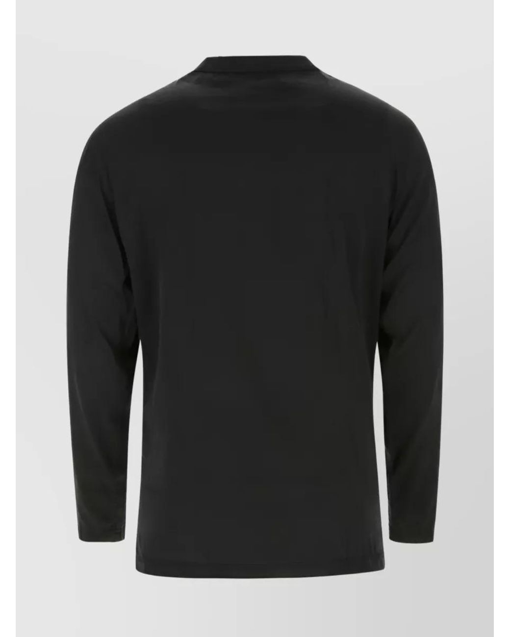 Tom Ford Black Silk Satin Pyjama Shirt for men