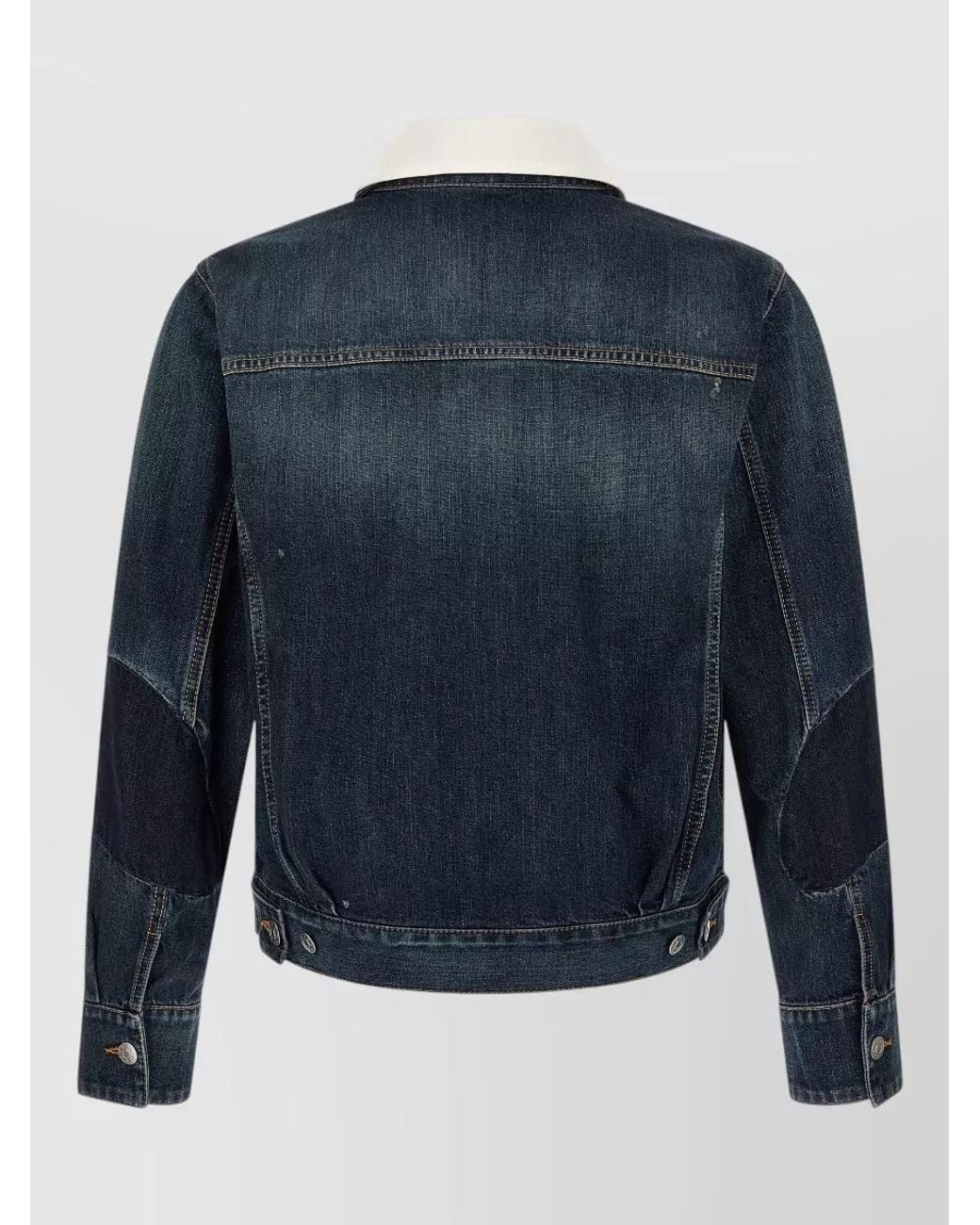 NAMACHEKO Blue Denim Single Breasted Jacket for men