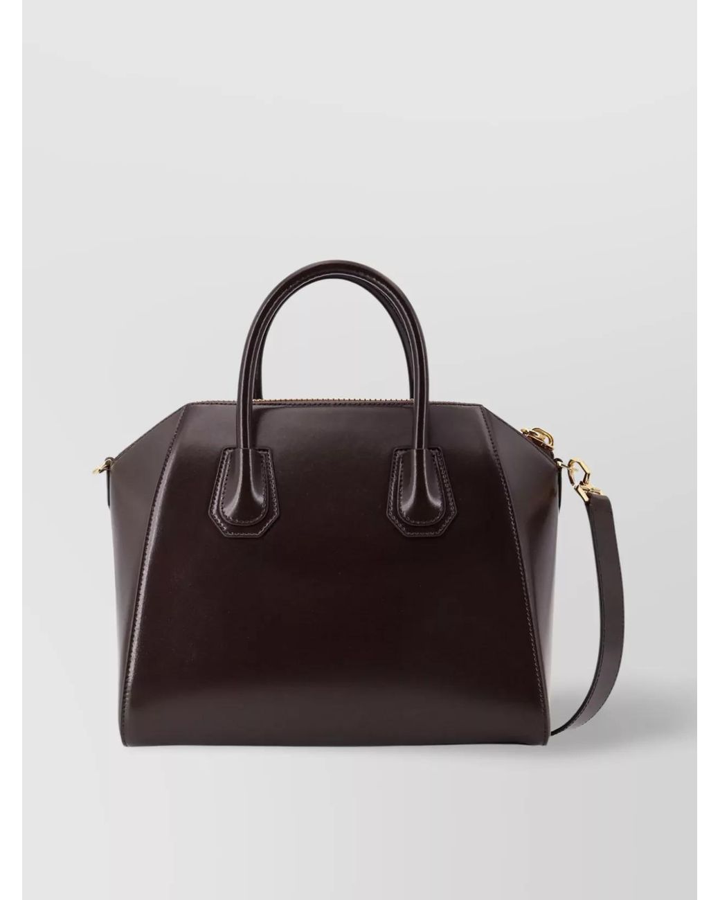 Givenchy Metallic Antigona Small Leather Shoulder Bag