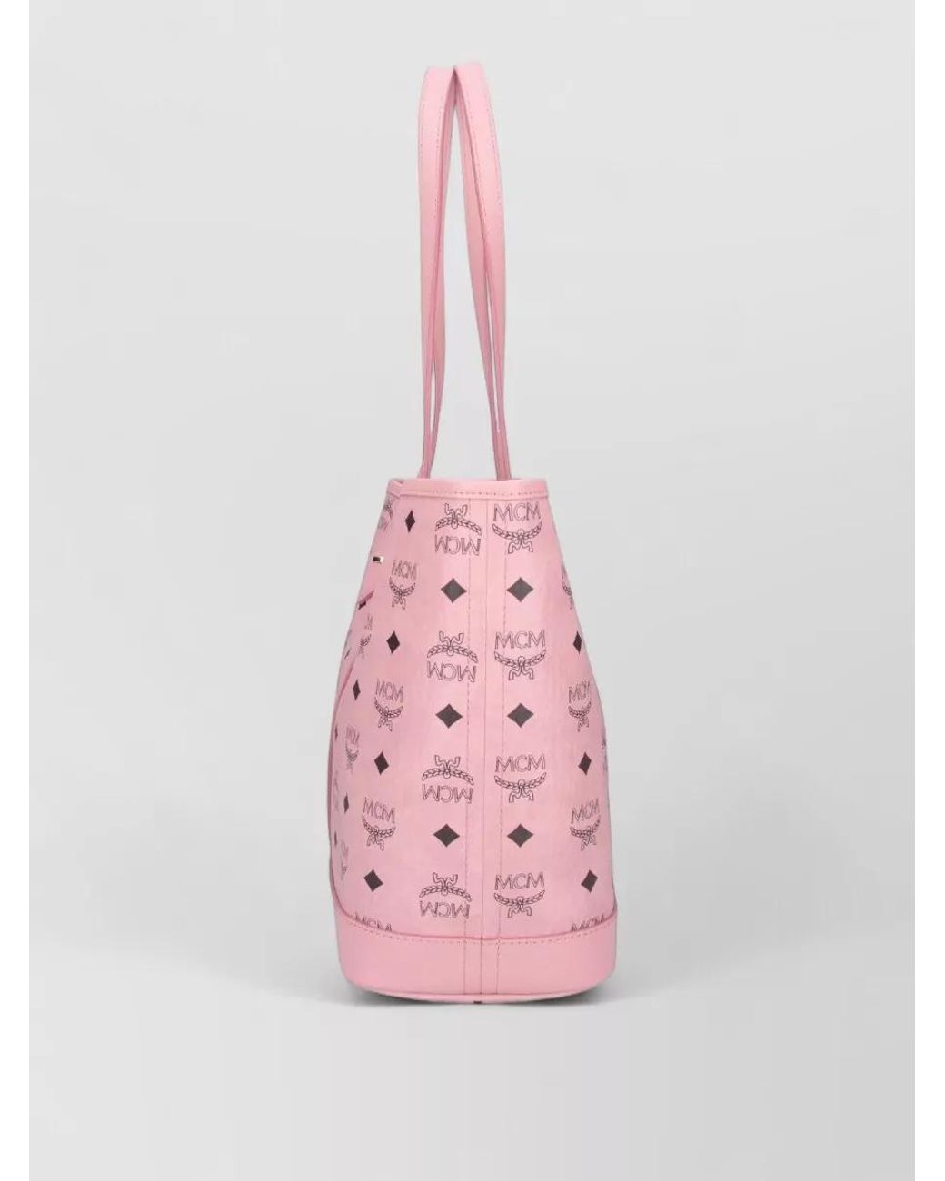 MCM Pink Shopper Tote Bag
