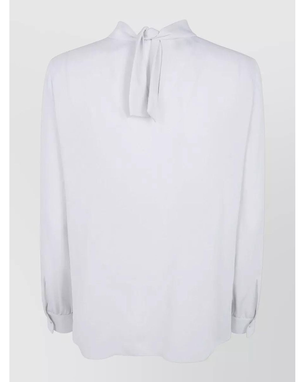 Giorgio Armani White Silk Blouse