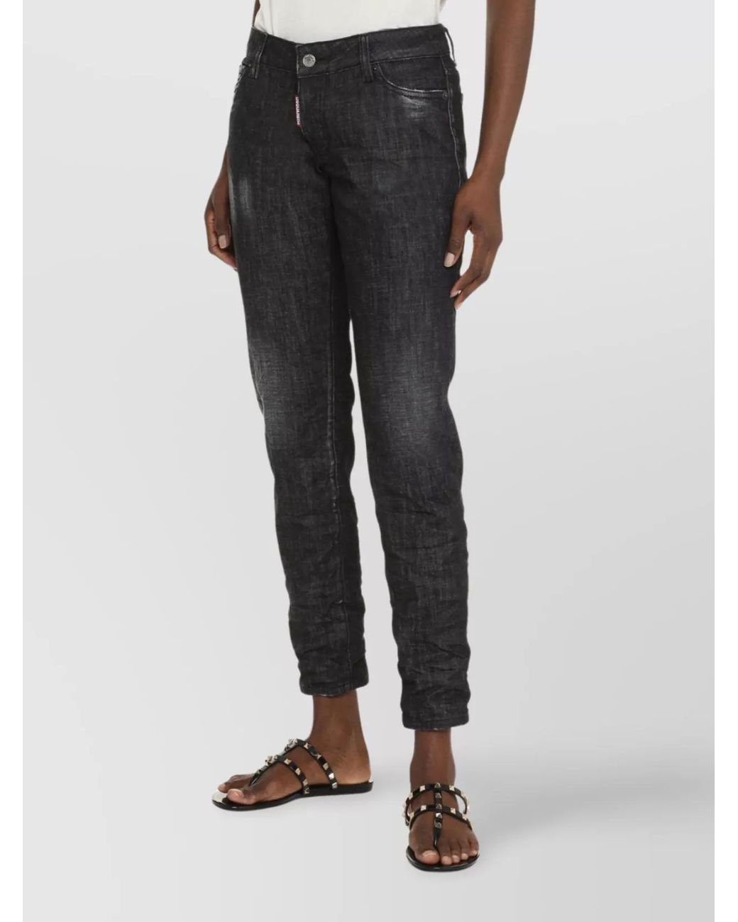 DSquared² Blue Slim-Fit Denim Jeans