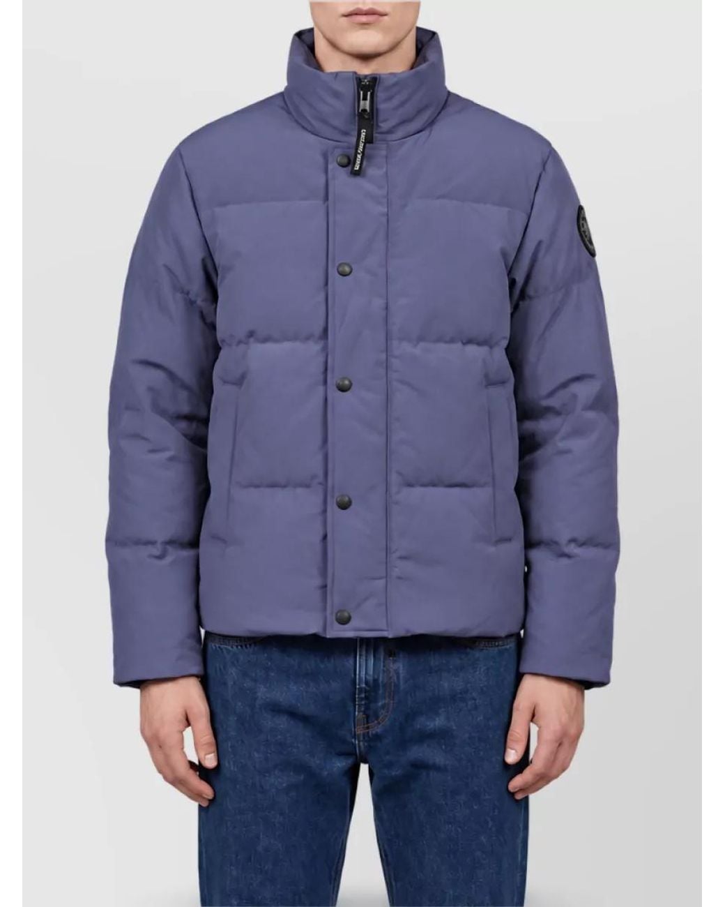 Canada Goose Blue Padded Parka Jacket for men