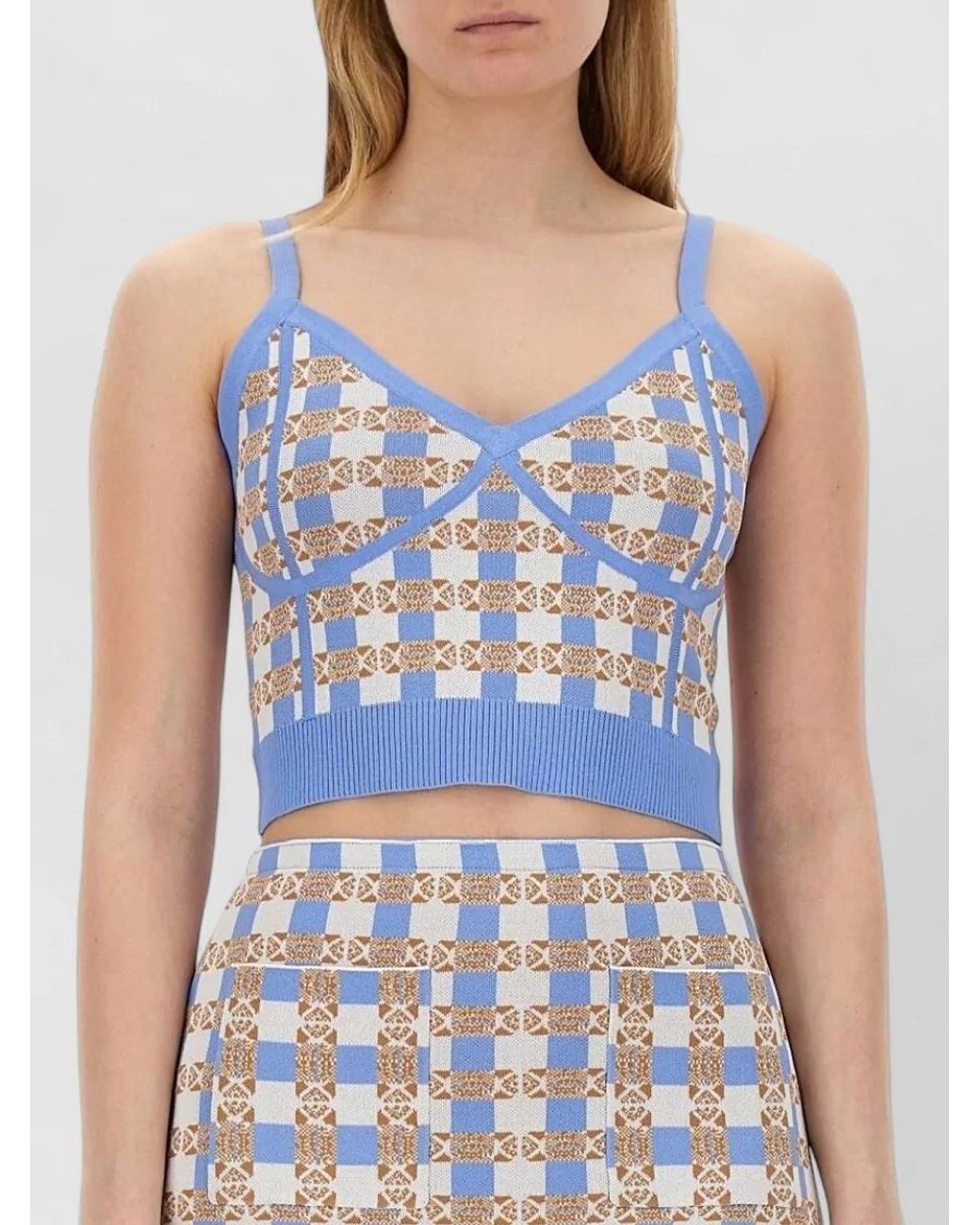 Baum und Pferdgarten Blue Viscose Midi Dress