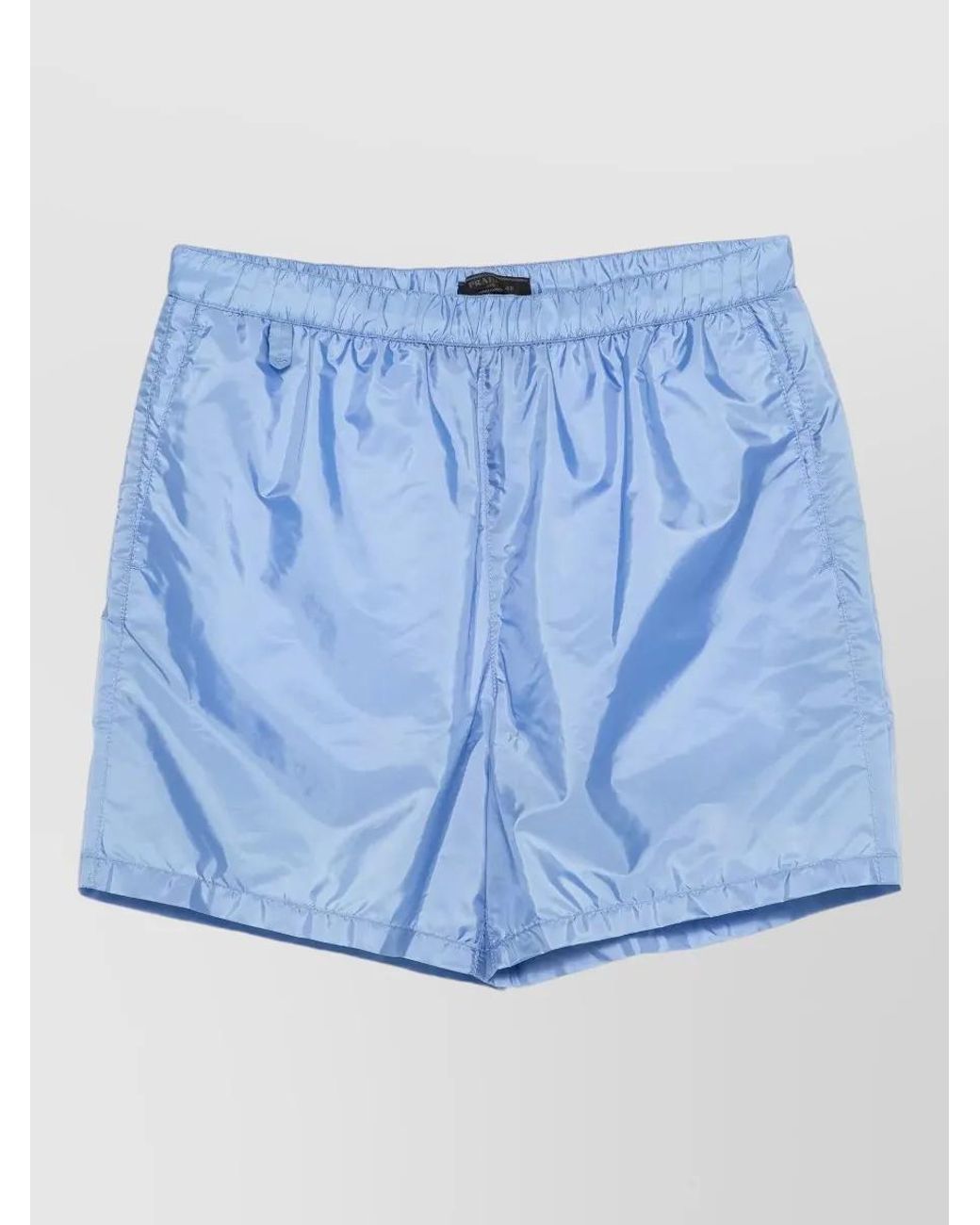 Prada Blue Swim Shorts for men