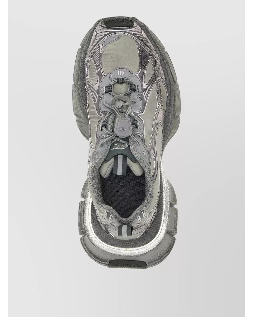 Balenciaga Gray 3Xl Low-Top Sneakers for men